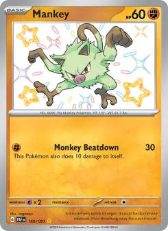 Mankey, Paldean Fates 169