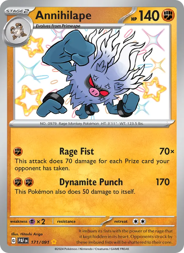 Annihilape, Paldean Fates 171