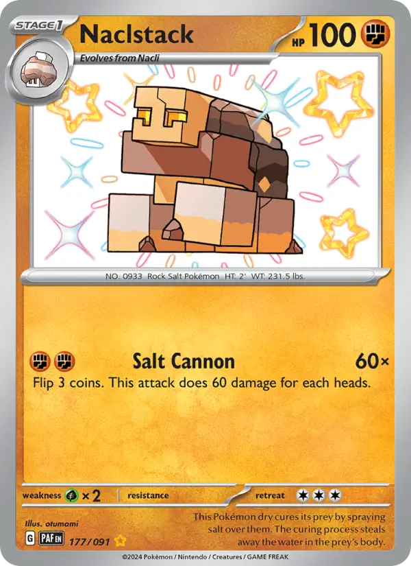 Naclstack, Paldean Fates 177