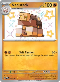 Naclstack, Paldean Fates 177