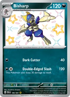 Bisharp, Paldean Fates 186