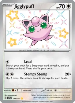 Jigglypuff, Paldean Fates 198