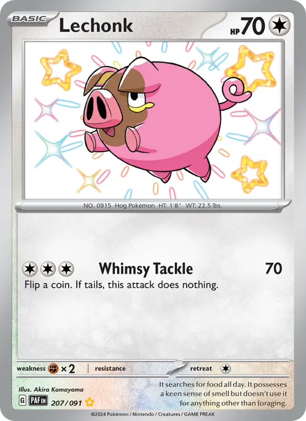 Lechonk, Paldean Fates 207