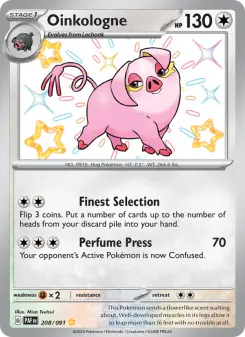 Oinkologne, Paldean Fates 208