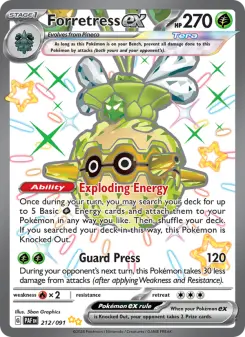 Forretress ex, Paldean Fates 212