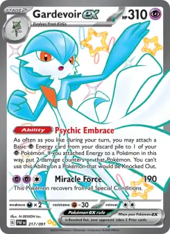 Gardevoir ex, Paldean Fates 217
