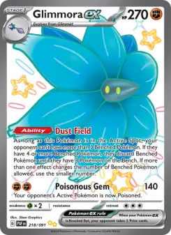 Glimmora ex, Paldean Fates 218