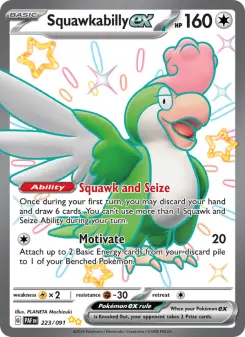Squawkabilly ex, Paldean Fates 223