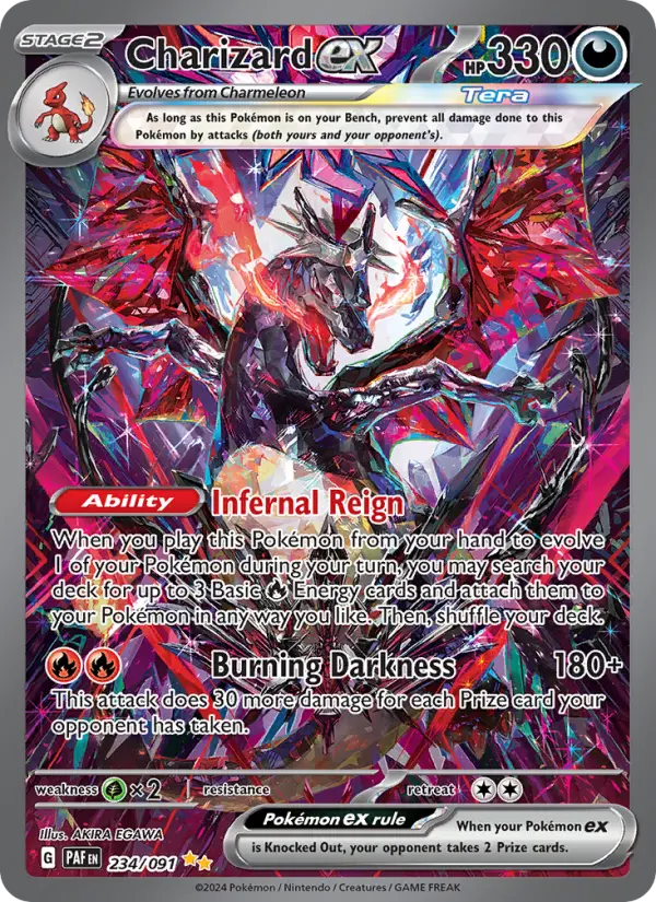 Charizard ex, Paldean Fates 234