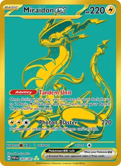 Miraidon ex, Paldean Fates 243
