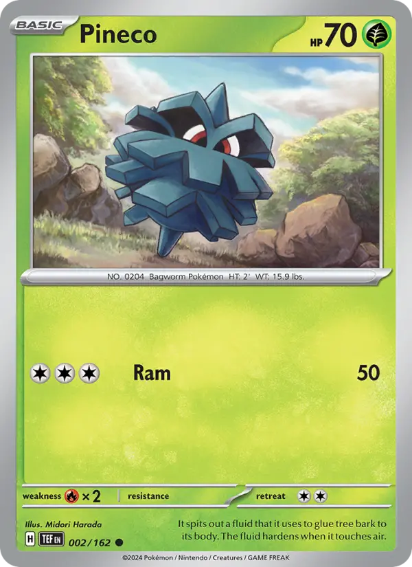 Pineco, Temporal Forces 002