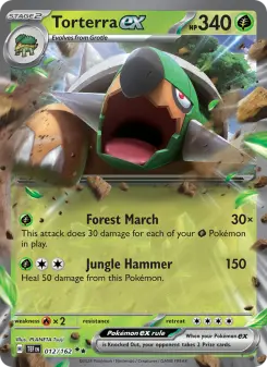 Torterra ex, Temporal Forces 012