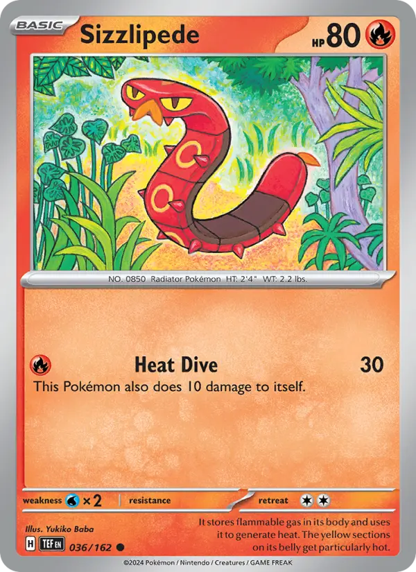 Sizzlipede, Temporal Forces 036