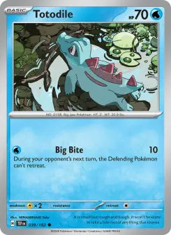 Totodile, Temporal Forces 039