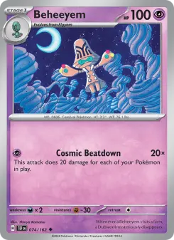 Beheeyem, Temporal Forces 074