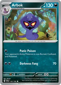 Arbok, Temporal Forces 101
