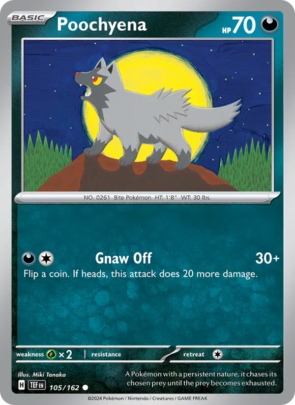 Poochyena, Temporal Forces 105