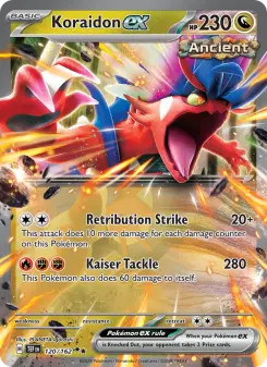 Koraidon ex, Temporal Forces 120