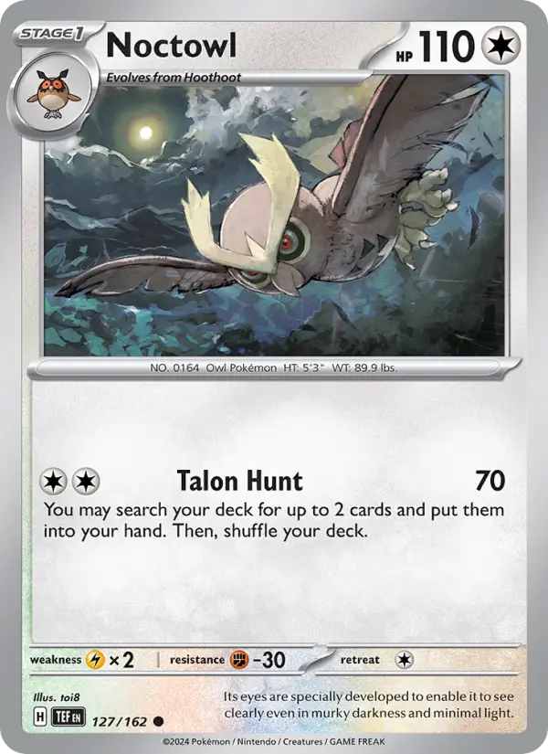 Noctowl, Temporal Forces 127