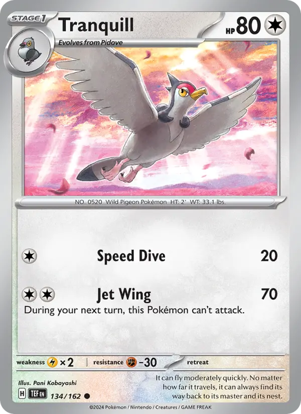 Tranquill, Temporal Forces 134