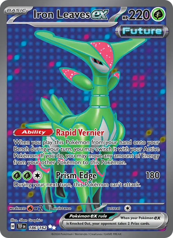 Iron Leaves ex, Temporal Forces 186