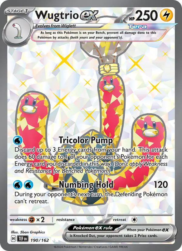 Wugtrio ex, Temporal Forces 190
