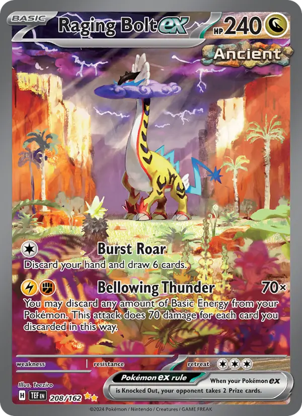 Raging Bolt ex, Temporal Forces 208