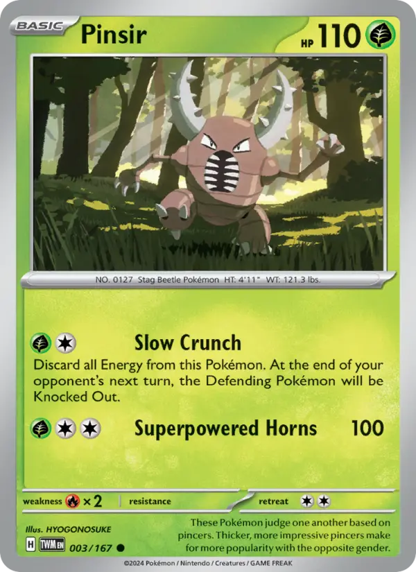Pinsir, Twilight Masquerade 003