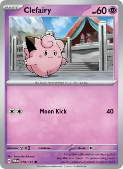 Clefairy, Twilight Masquerade 078