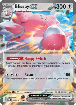 Blissey ex, Twilight Masquerade 134