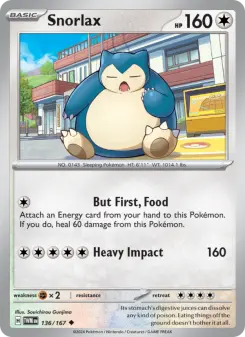 Snorlax, Twilight Masquerade 136