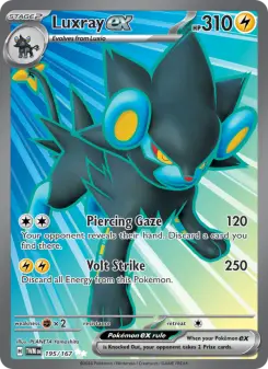 Luxray ex, Twilight Masquerade 195