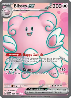 Blissey ex, Twilight Masquerade 201