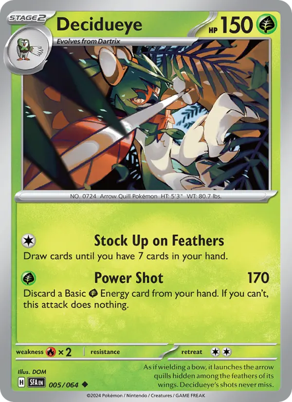 Decidueye, Shrouded Fable 005