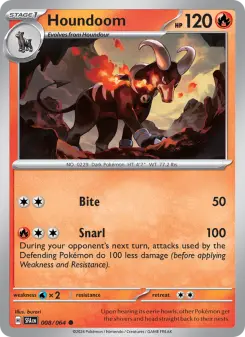 Houndoom, Shrouded Fable 008