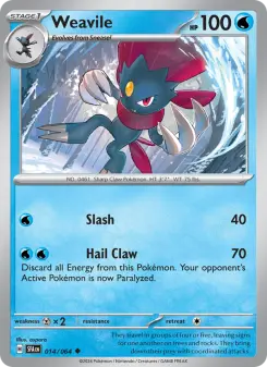 Weavile, Shrouded Fable 014