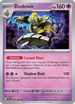 Dusknoir, Shrouded Fable 020