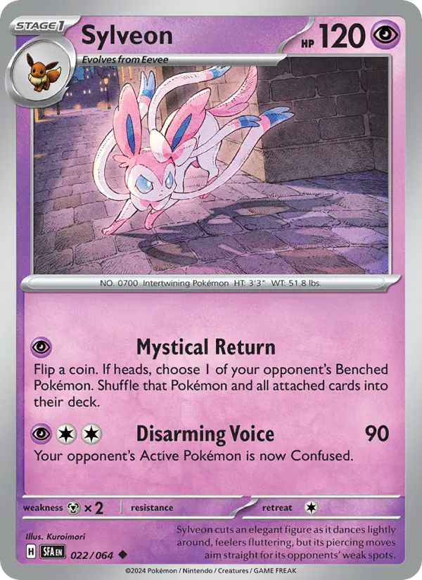 Sylveon, Shrouded Fable 022