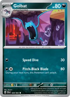Golbat, Shrouded Fable 028