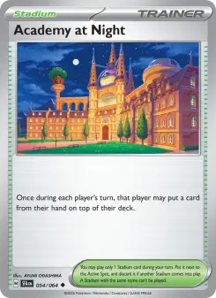 Academy at Night, Shrouded Fable 054