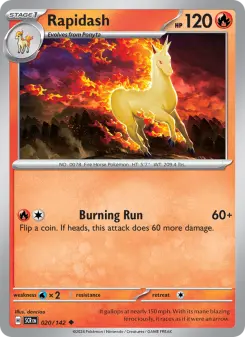Rapidash, Stellar Crown 020