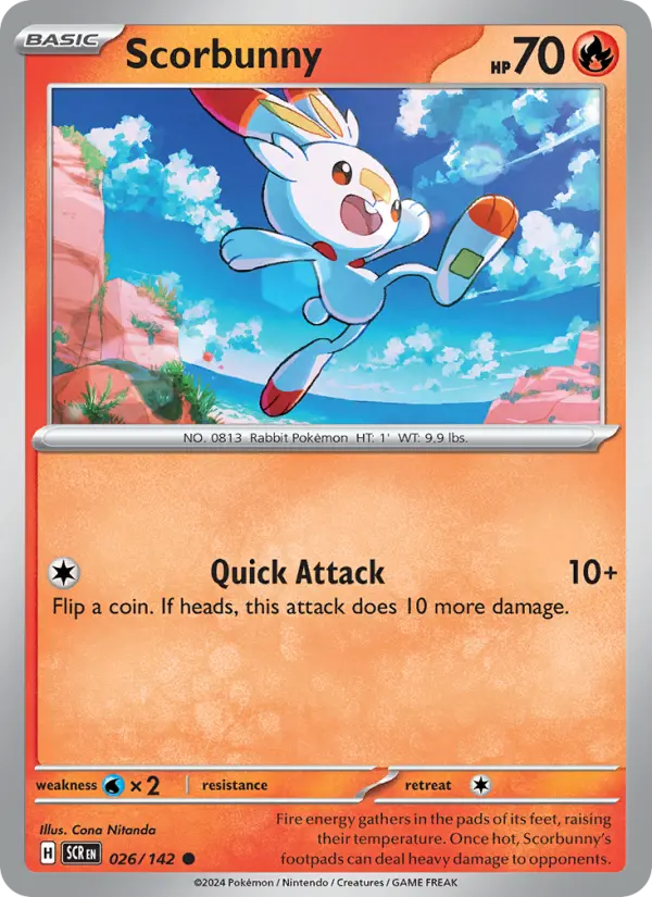 Scorbunny, Stellar Crown 026