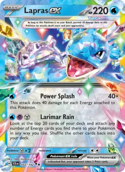 Lapras ex, Stellar Crown 032
