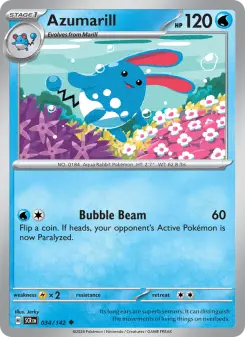 Azumarill, Stellar Crown 034