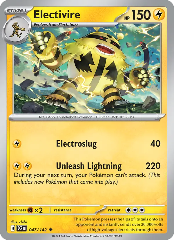 Electivire, Stellar Crown 047