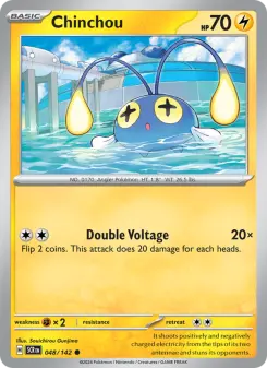 Chinchou, Stellar Crown 048