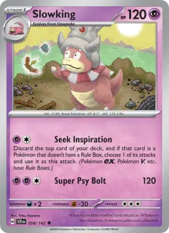 Slowking, Stellar Crown 058