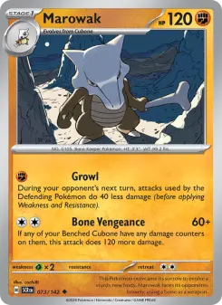 Marowak, Stellar Crown 073