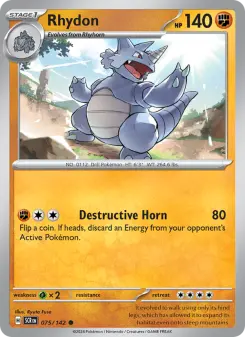 Rhydon, Stellar Crown 075