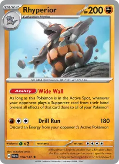 Rhyperior, Stellar Crown 076